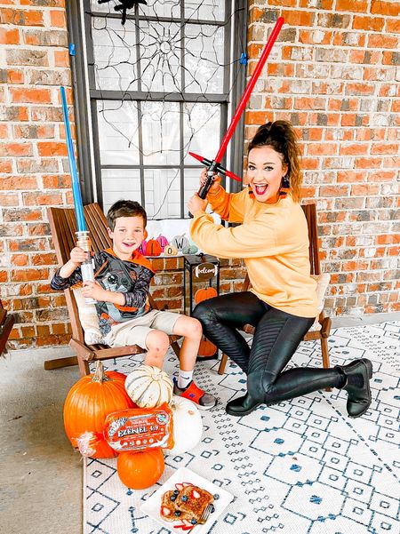 Fall outfits // My spanx leggings are a staple every fall season! These Maurice’s boots are so cute and 30% off today 🤩 Shop my similar rug today with 40% off at Wayfair❤️

#LTKsalealert #LTKunder100 #LTKSeasonal