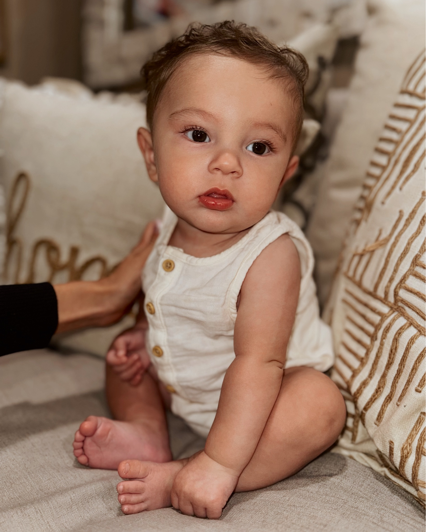 Perfect for summer baby Craig is 5 months and wearing size 6months! Super cute! 

#LTKBaby #LTKFindsUnder50 #LTKSeasonal