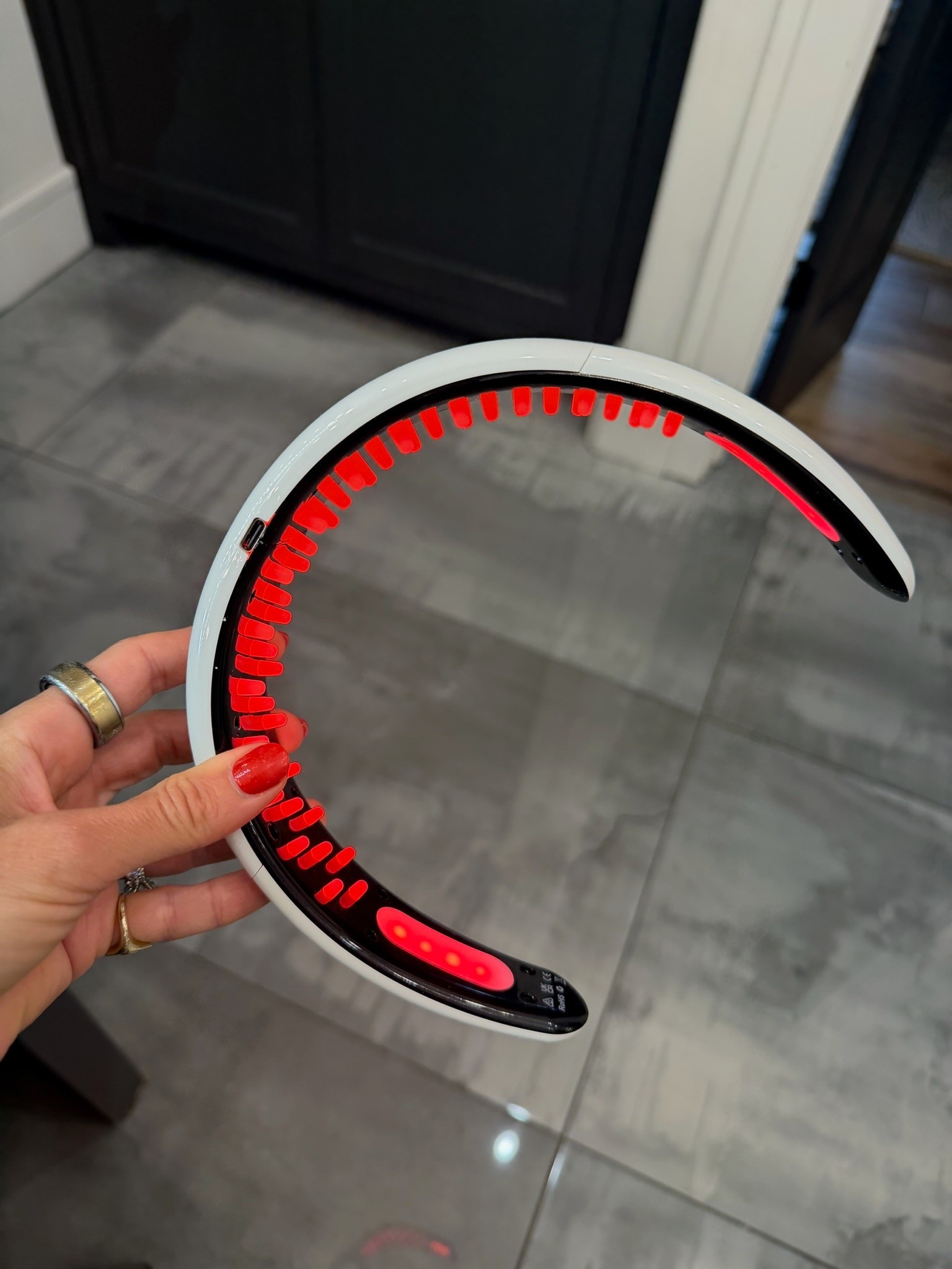 I wear this red light therapy headband everytime I get ready now! 15 mins is all you need! 

Red light therapy, headband, getting ready must have, beauty must haves

#LTKBeauty #LTKselfcare #LTKmorningroutine