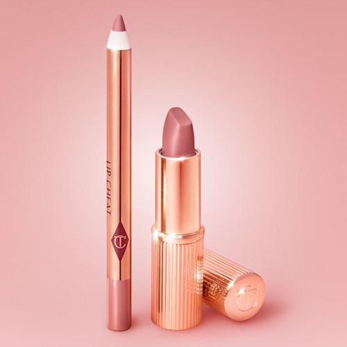 Travel Size Pillow Talk Lip Kit – Mini Nude-pink Lip Liner & Lipstick | Charlotte Tilbury | Charlotte Tilbury (US)