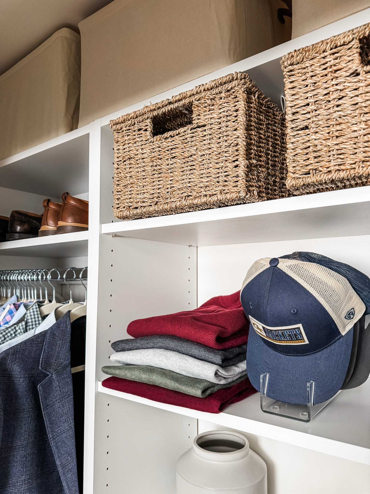 Closet org and hat storage! 🧢

#hatstorage #closetorganization 

#LTKFindsUnder50 #LTKStyleTip #LTKHome