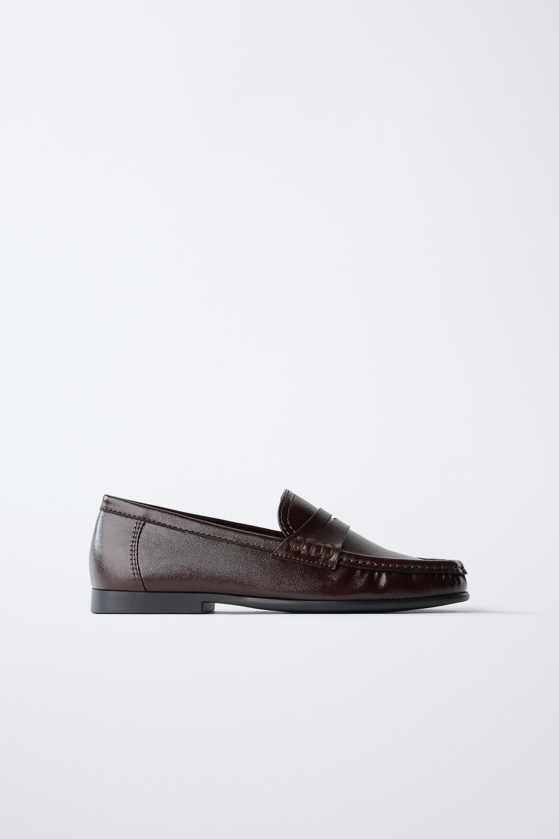 Zara - Thin Sole Loafers - Black - 3½ (8.8 Inches) - Kids | Zara US