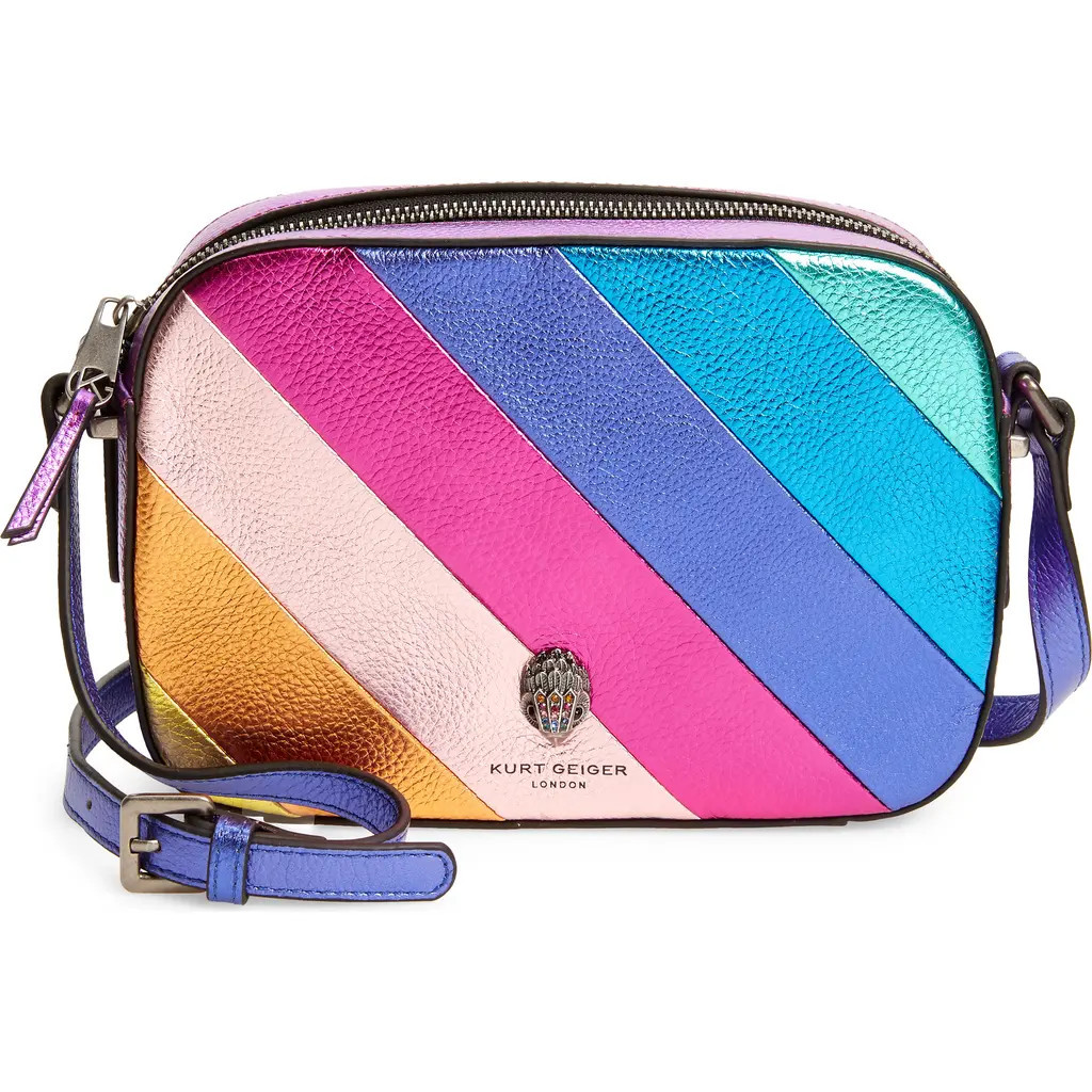 Kurt Geiger London Rainbow Shop 690 Kensington Crossbody Bag in Mult/other at Nordstrom Rack | Nordstrom Rack