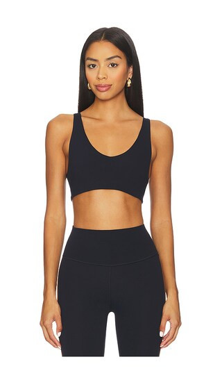 Splits59 Airweight Scoop Back Sports Bra in Navy. - size XS | Revolve Clothing (Global)