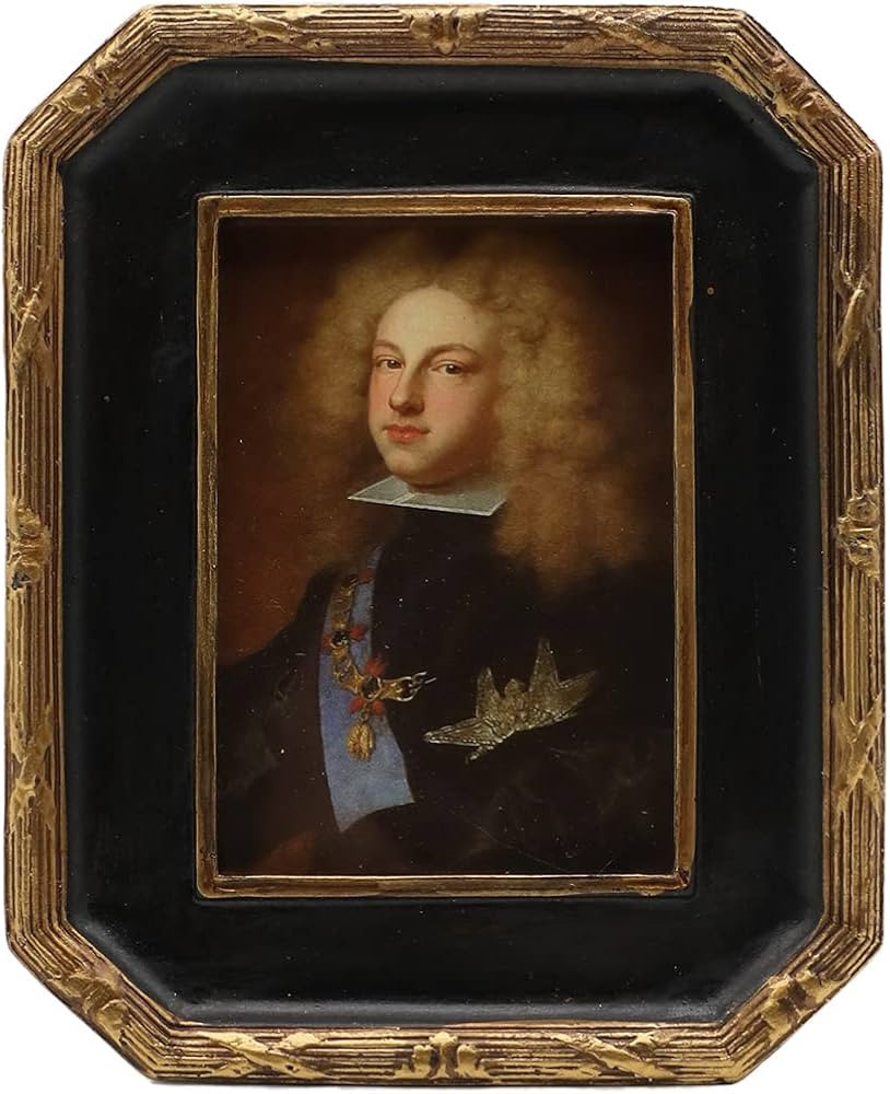 2.5x3.5 Small Vintage Picture Frame, Mini Antique Ornate Black and Gold Photo Frame, Tiny Retro O... | Amazon (US)