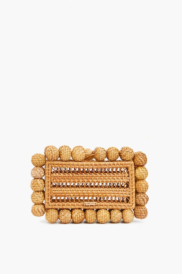 Eos Natural Rattan Clutch | Tuckernuck (US)
