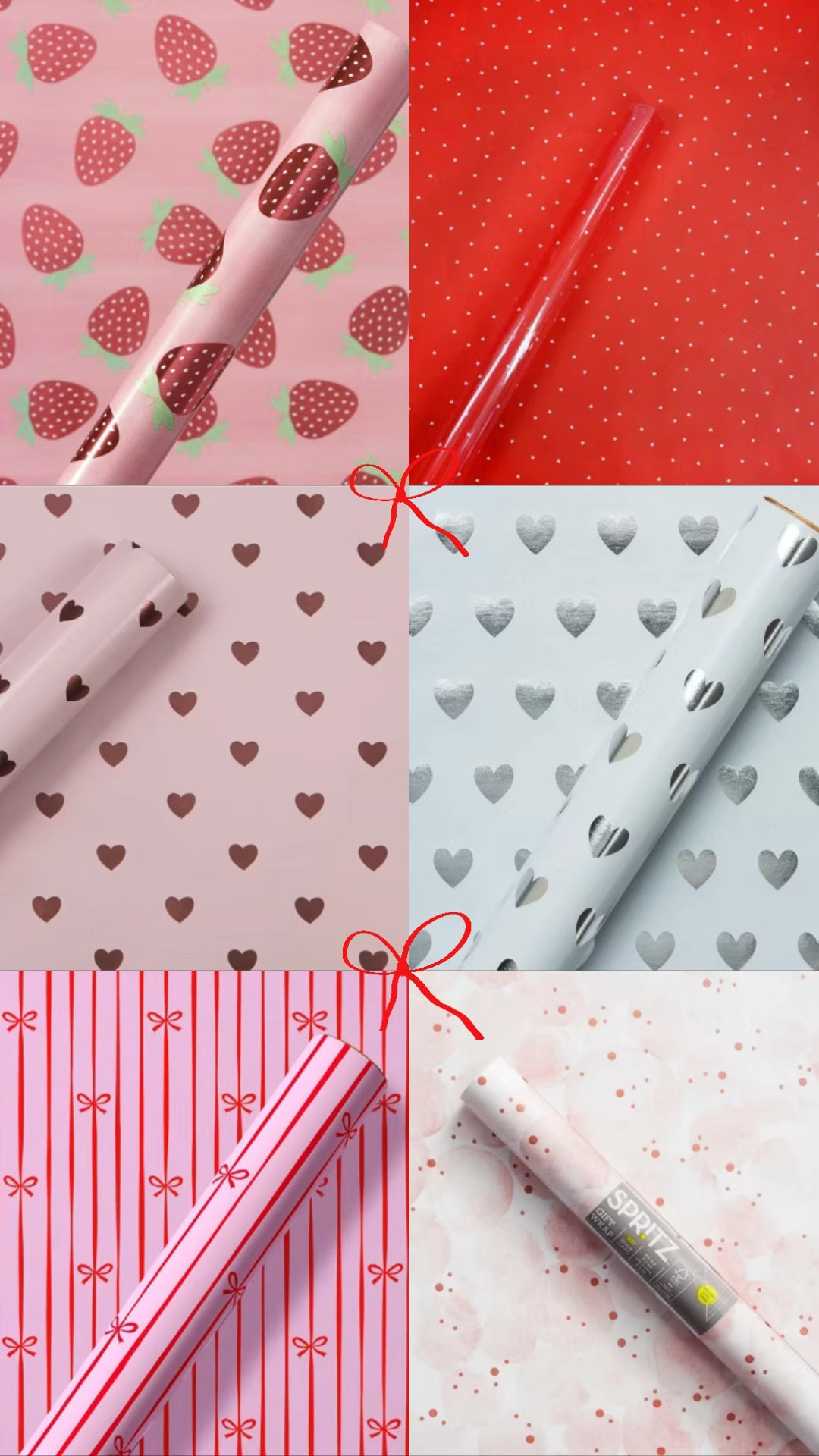 The cutest valentines wrapping paper for $5 at target! Heart wrapping paper - bow wrapping paper 

#LTKHome #LTKSeasonal #LTKParties