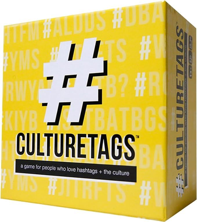 #CultureTags - A Game for People Who Love Hashtags , The Culture , Party Game Set for Family Fun ... | Amazon (US)