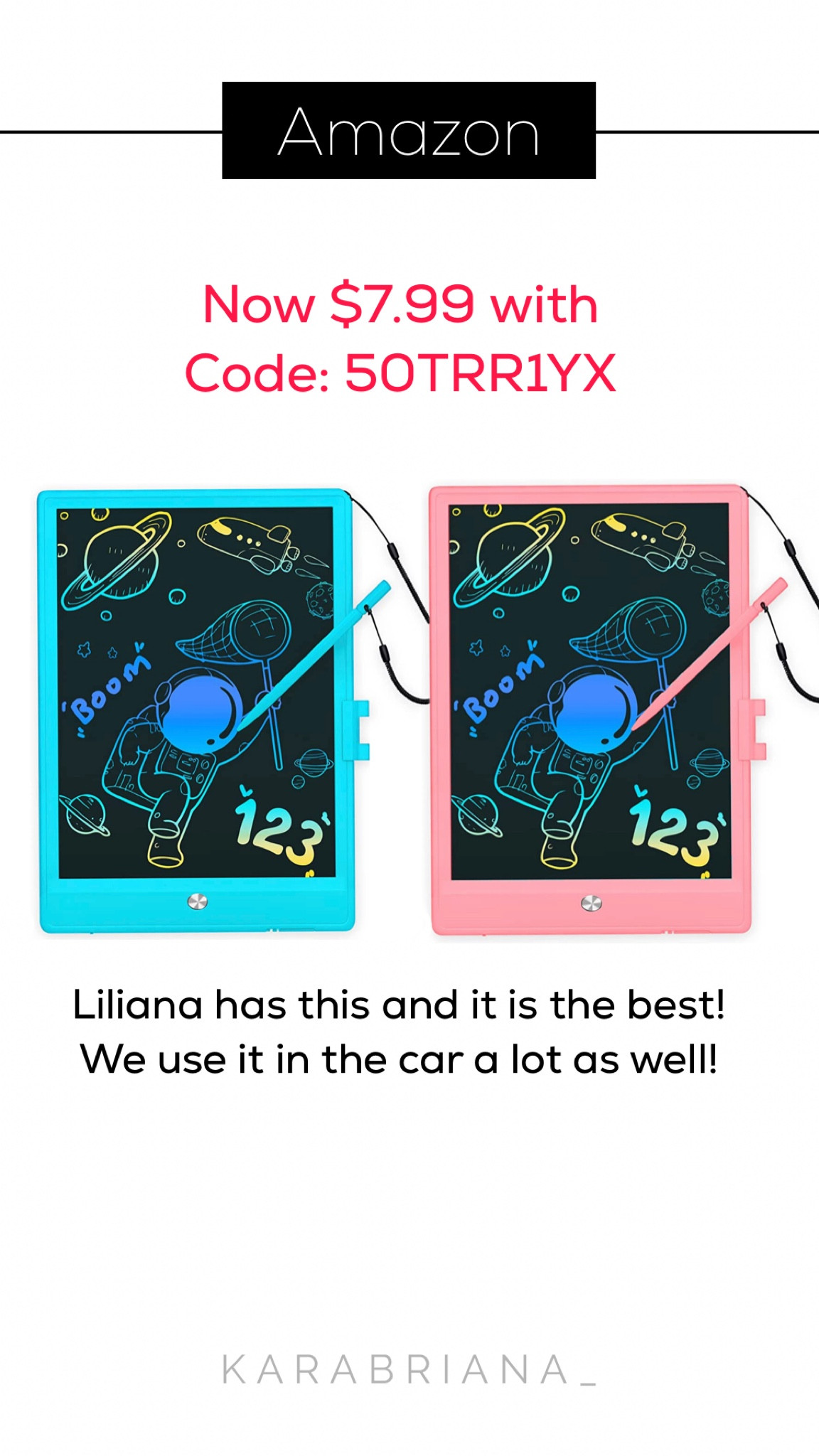 Great Amazon find! Liliana has this and it’s the best! We use it in the car on the go too👏🏻 

#LTKunder50 #LTKFind #LTKkids