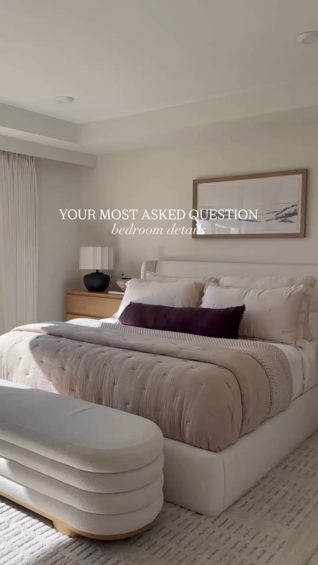 My bedroom has truly become one of the most loved corners in our home 🤎 It’s simple, warm, and everything I hoped it would be. 
Castlery’s biggest BFCM sale is happening right now with up to $600 off your shopping cart such a perfect time to bring home those pieces you’ve been eyeing

I hope it inspires you if you’re thinking of refreshing yours too 🫶🏼


#Castlery #CastleryUS #AtHomeWithCastlery 
 Upholstered bed, storage bench, bedroom inspiration, neutral bedding, bedroom style 

#LTKHome #LTKHoliday #LTKOver40