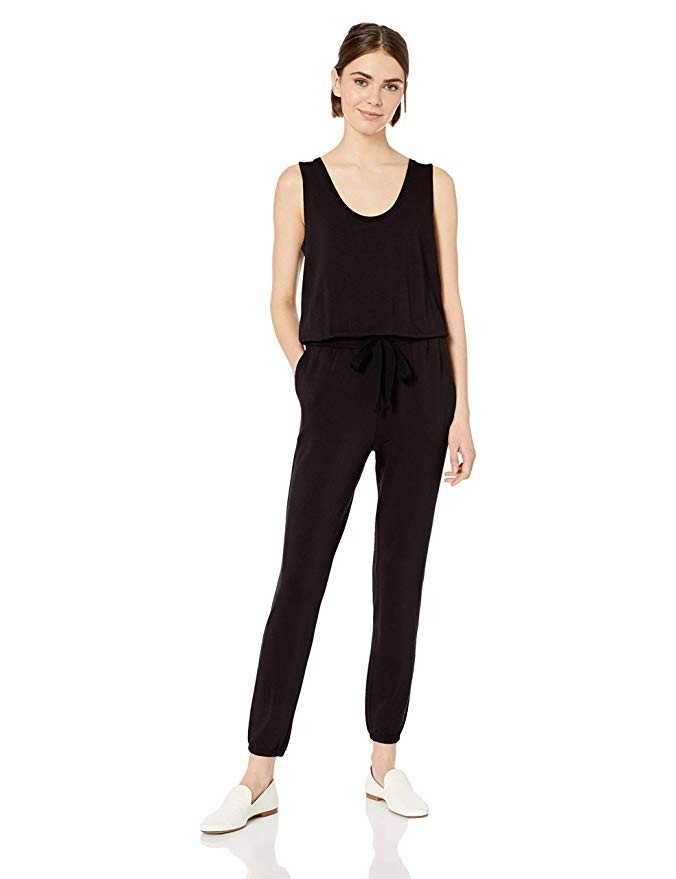 Daily Ritual Women's Supersoft Terry Sleeveless Jumpsuit | Amazon (US)