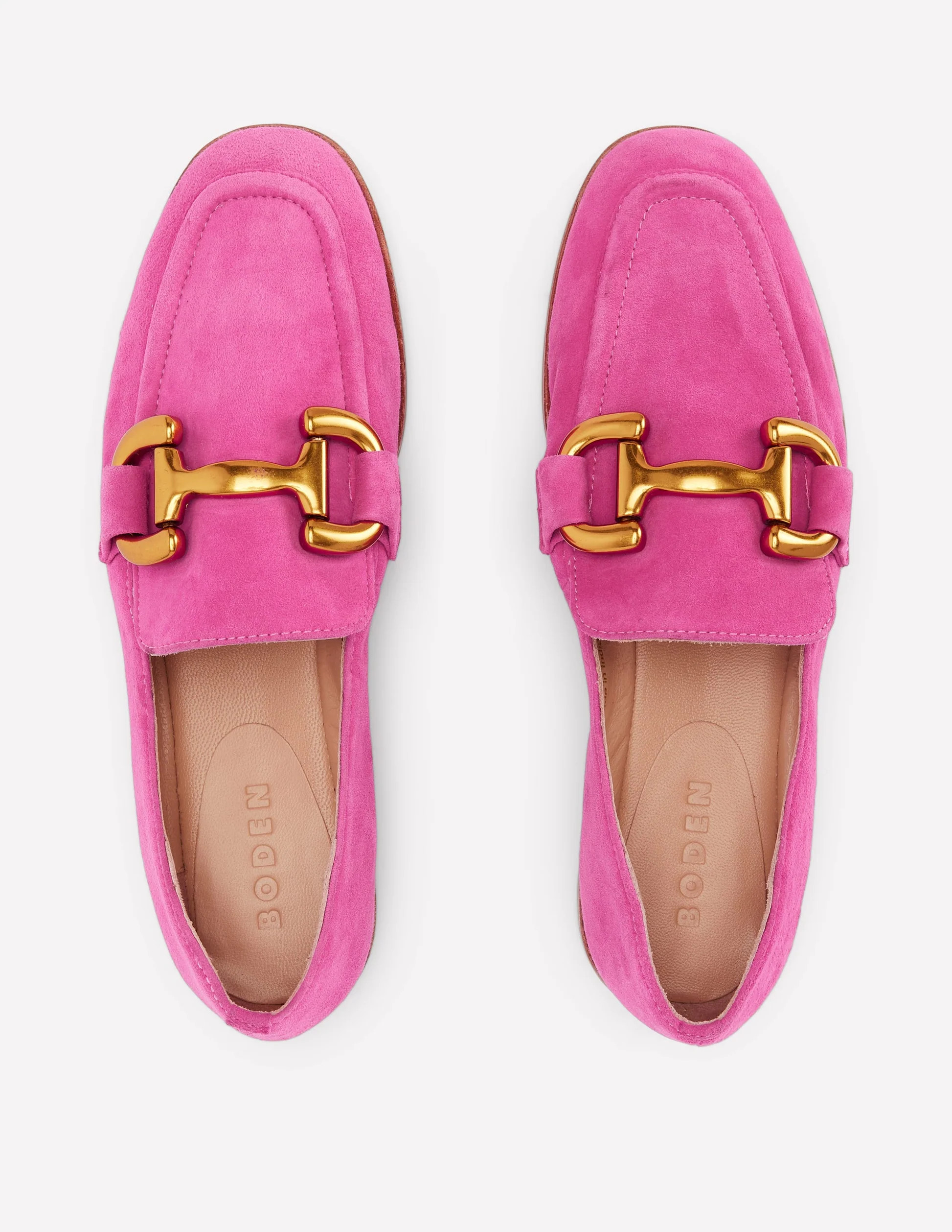 Iris Snaffle Loafers-Pink Peony | Boden (US)