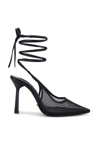 Gazelle Heel in Black Nylon | Revolve Clothing (Global)