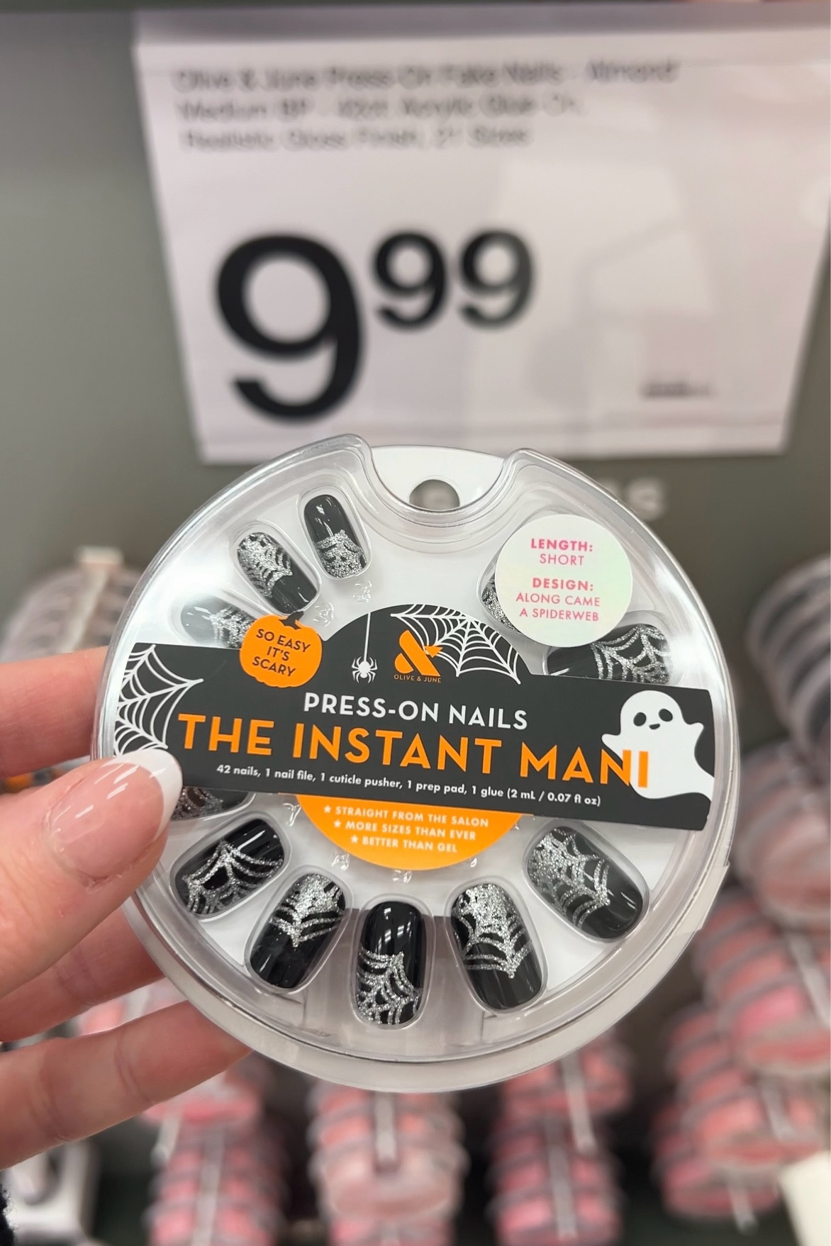 New Olive & June Halloween Press-on nails! 👻🕷️🕸️

Target Finds, Press-on nails, Halloween 

#LTKFindsUnder50 #LTKSeasonal #LTKStyleTip