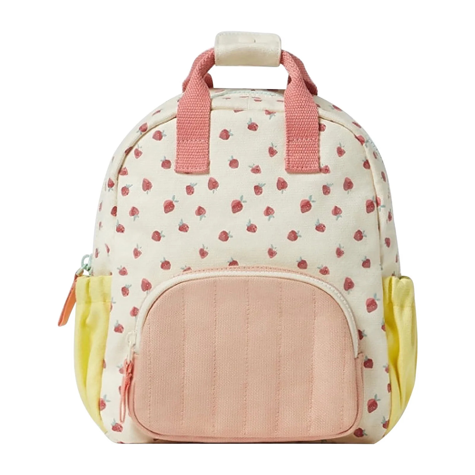 ASDFVBKG Canvas Backpack for School Cute Strawberry Toddler Backpacks for Girls 2-4 | Walmart (US)