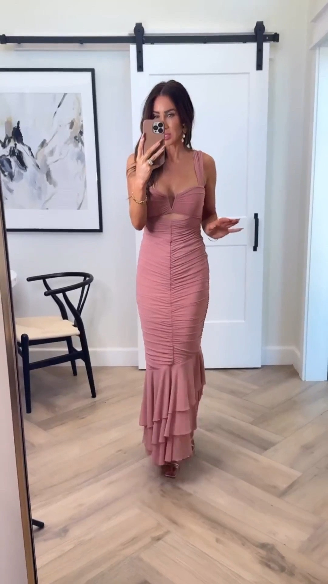 Save 33% on the gorgeous dress!! The fit of this dress is incredible! It is so well-made and just hugs the body beautifully and it comes in a variety of colors. The blush color is perfect round and I’m wearing a size extra small.
Size up half size in the (the in stock color platina is almost exact)

#LTKParties #LTKStyleTip 


#LTKSeasonal #LTKSaleAlert #LTKWedding