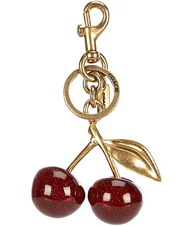 COACH Cherry Bag Charm - Red Apple | Dillard's