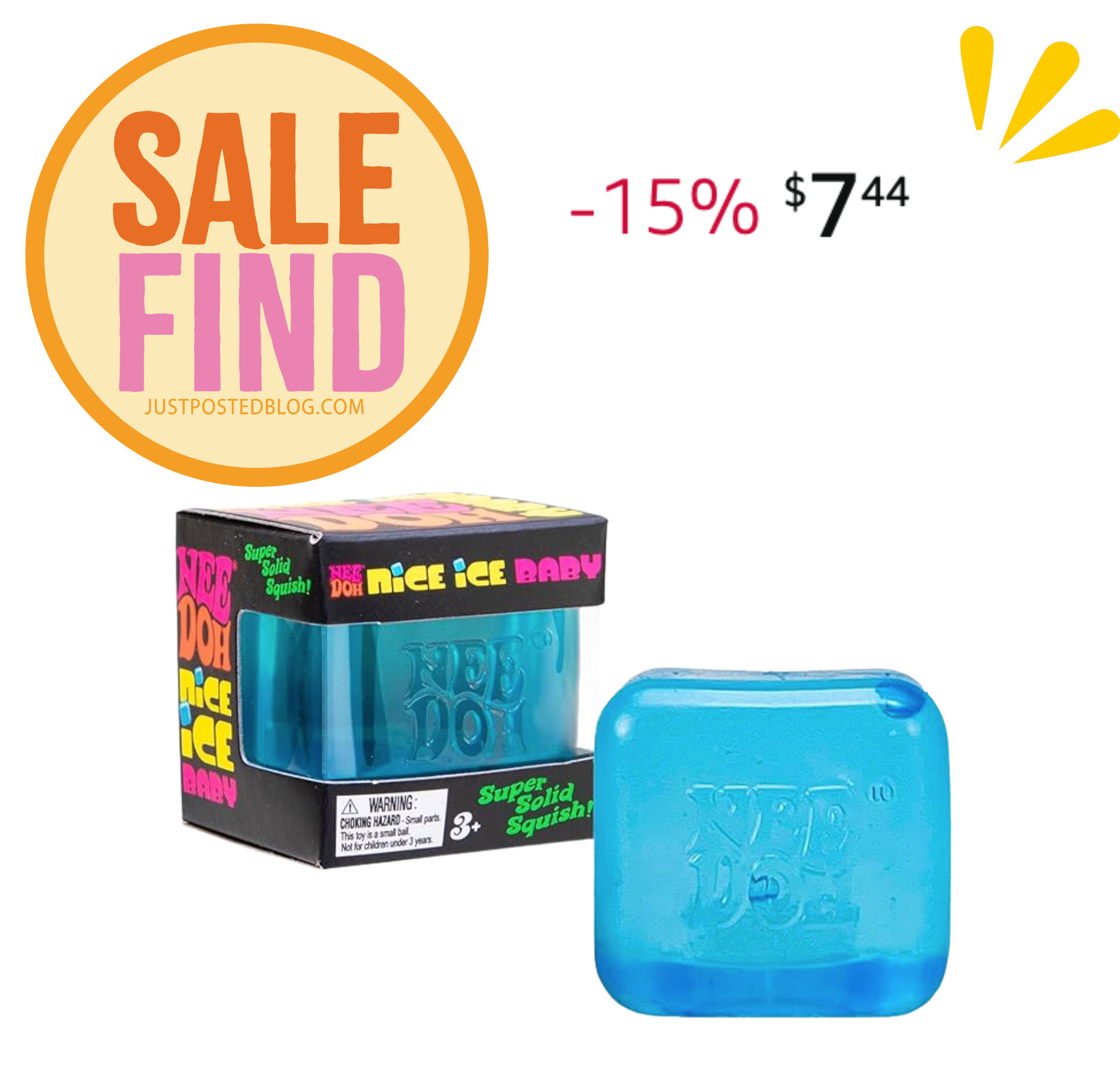 Baby nice cube in stock and on sale!!! Get it before it's gone!! 

 