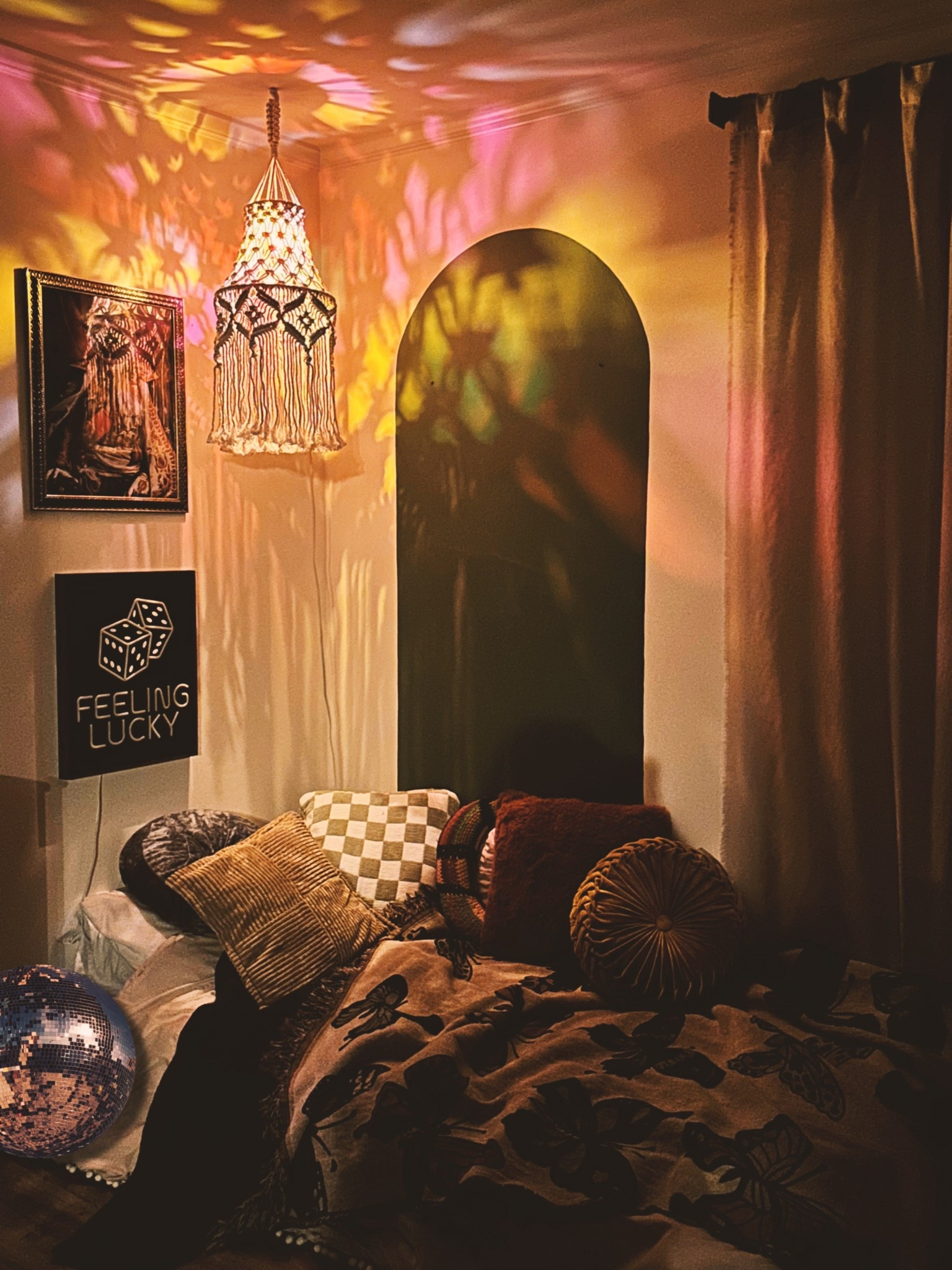 Stained glass light bulbs 💡 these are amazing night lights! They’re expensive but worth it. So cozy! 

#LTKHome