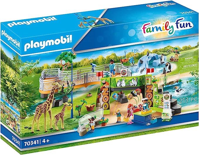 Playmobil Large City Zoo, Multicoloured, 58.5 x 12.5 x 38.5 cm | Amazon (US)