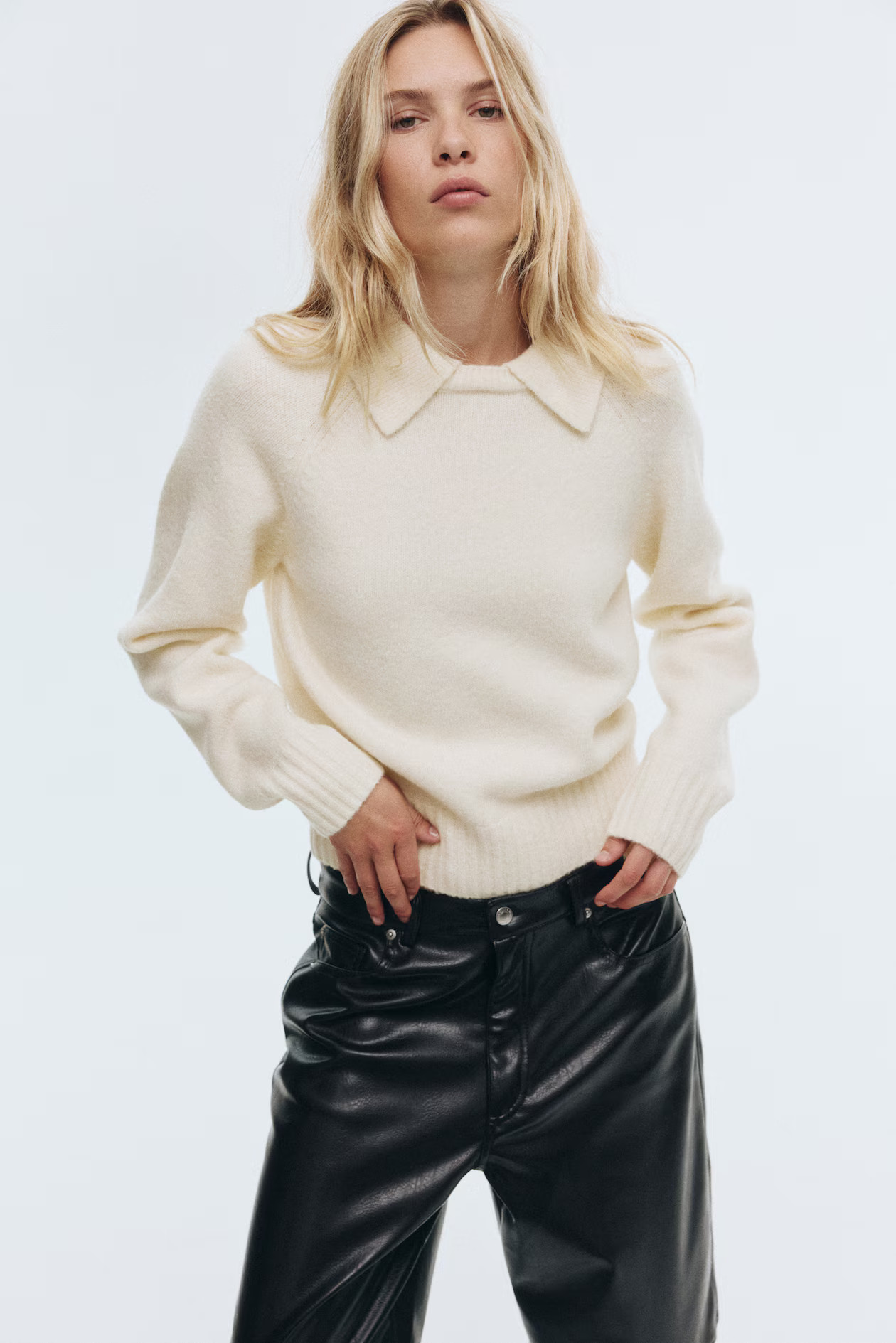Sweater with Collar | H&M (US + CA)