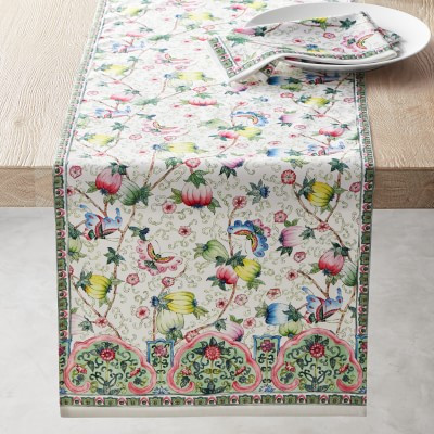 Famille Rose Table Runner | Williams-Sonoma