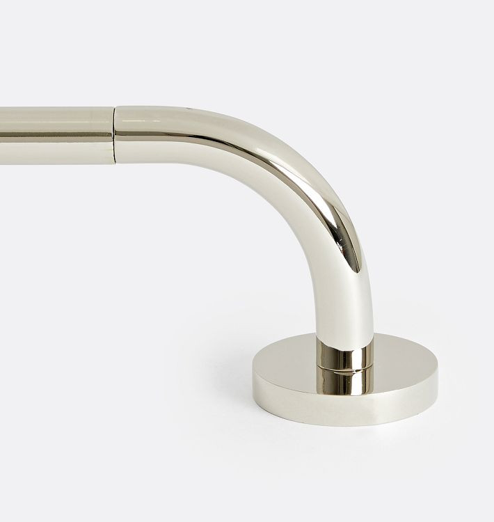 Stanton Adjustable Brass Drapery Rod Set | Rejuvenation