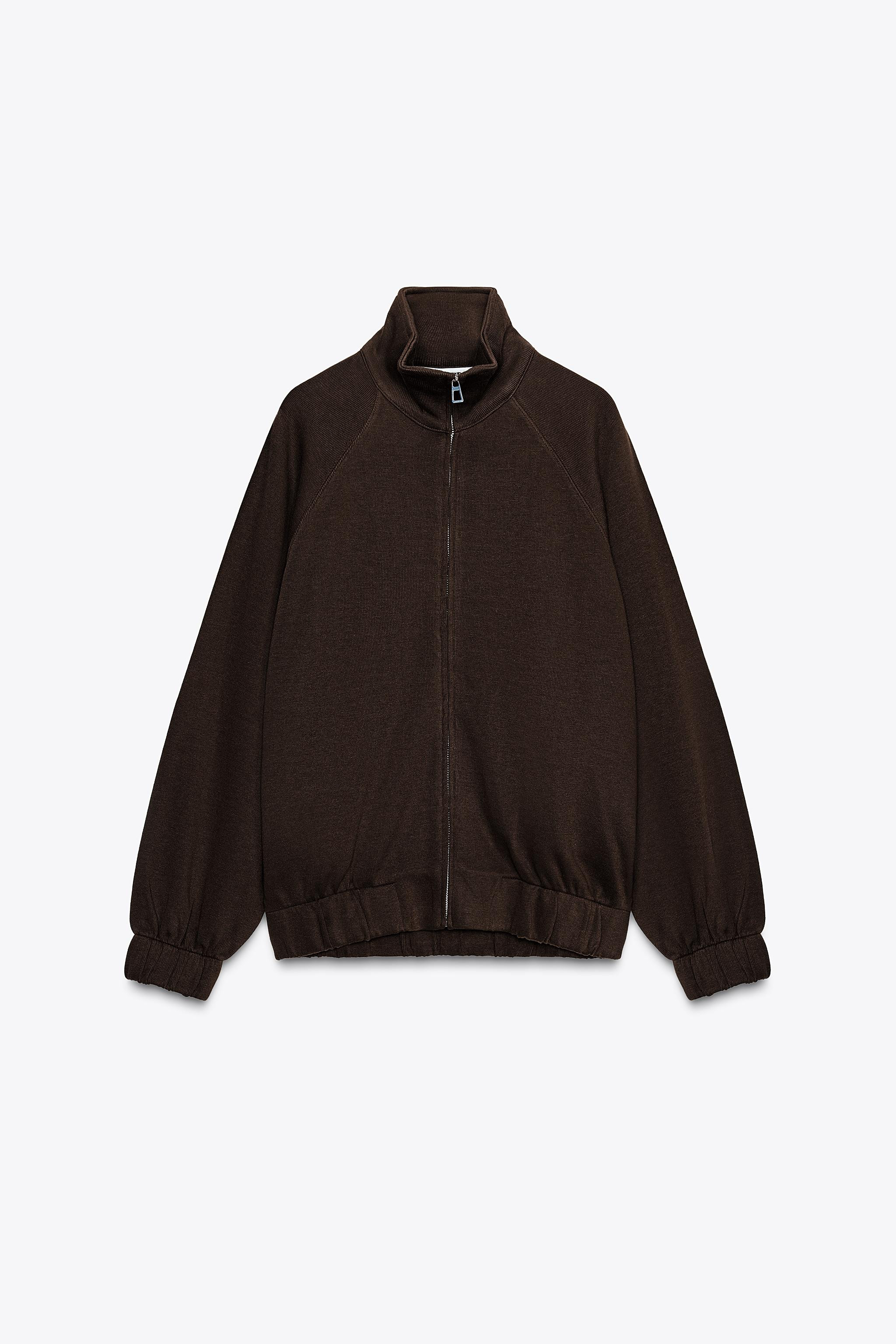 SOFT ZIP SWEATSHIRT | Zara US