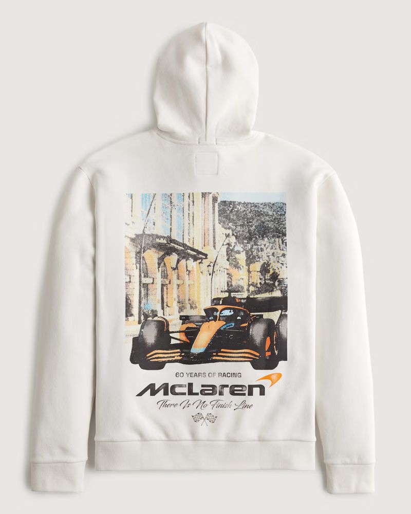 Relaxed McLaren Graphic Hoodie | Hollister (US)