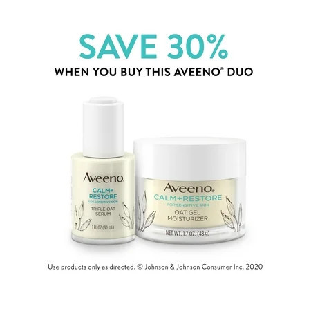 (30% off) Aveeno Calm and Restore skincare Duo | Walmart (US)