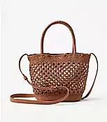 Crochet Crossbody Bag | LOFT