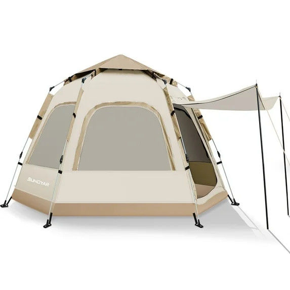 SUNOYAR 4-6 Person Tent for Camping, Camping Tent with Carry Bag, Instant Tent for Outdoor/Hiking... | Walmart (US)