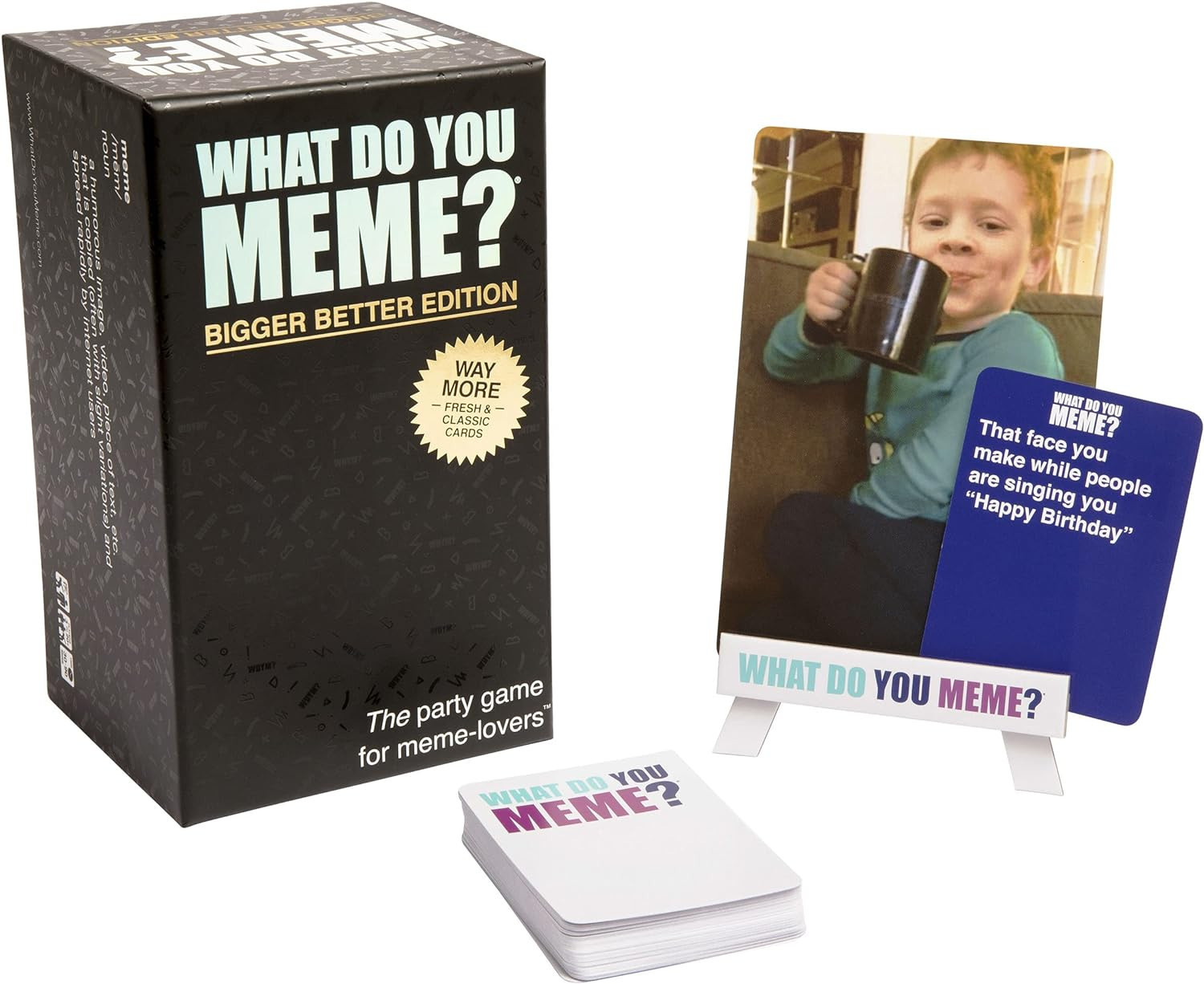 WHAT DO YOU MEME? Bigger Better Edition - Adult Card Games for Game Night for Teens | Amazon (US)