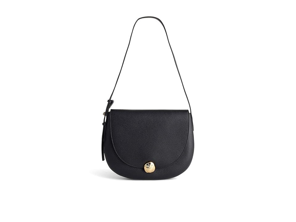 Madewell The Dakota Saddle Bag Women's Handbags True Black, Leather | Zappos