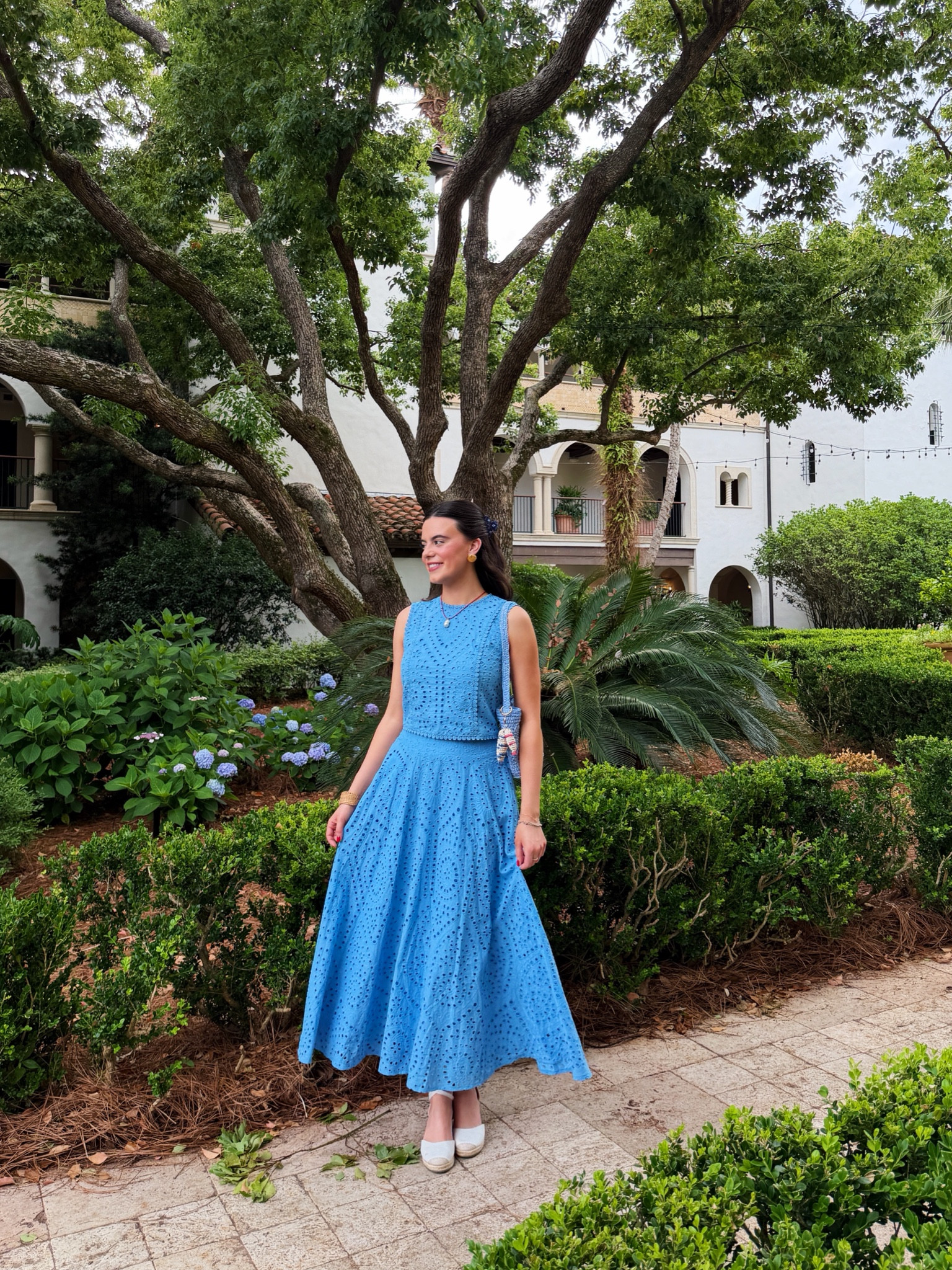 I love this set from Bloomingdale’s for summer! The color is amazing and it can be worn separately!
