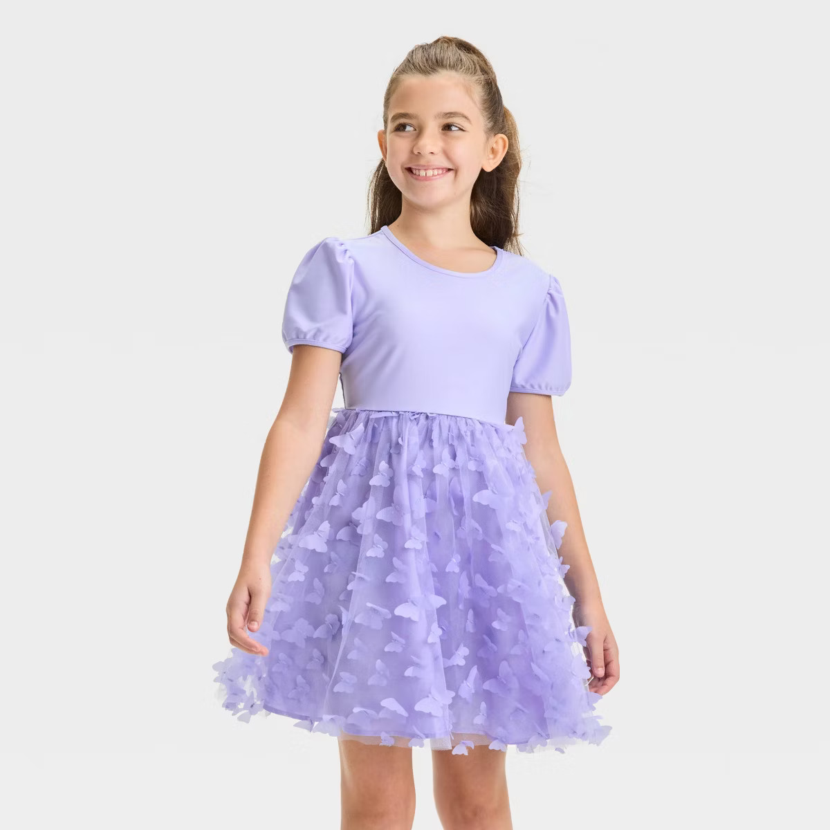 Girls' Wicked Glinda Dress - Lavender | Target