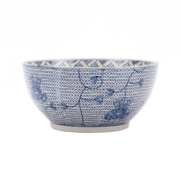 Blue & White Porcelain Chain Bowl | Scout & Nimble