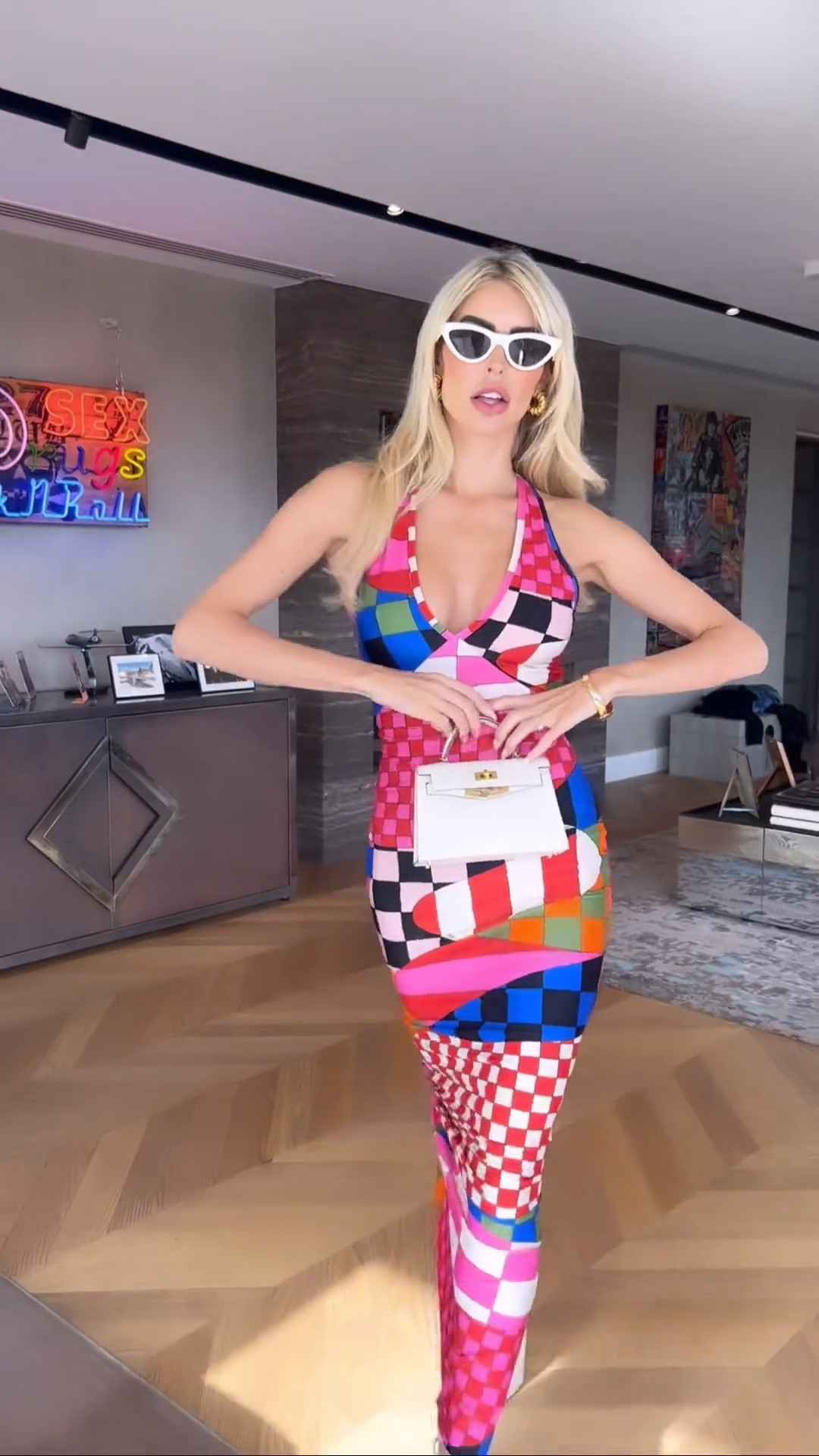 Pucci & Valentino baby 🤍
Pucci dress, Valentino white chunky heels, white Birkin bag, white buckle front bag, mini bag, colourful dress, abstract print dress, white chunky heels, funky outfit, white accessories 

#LTKstyletip #LTKSeasonal #LTKeurope