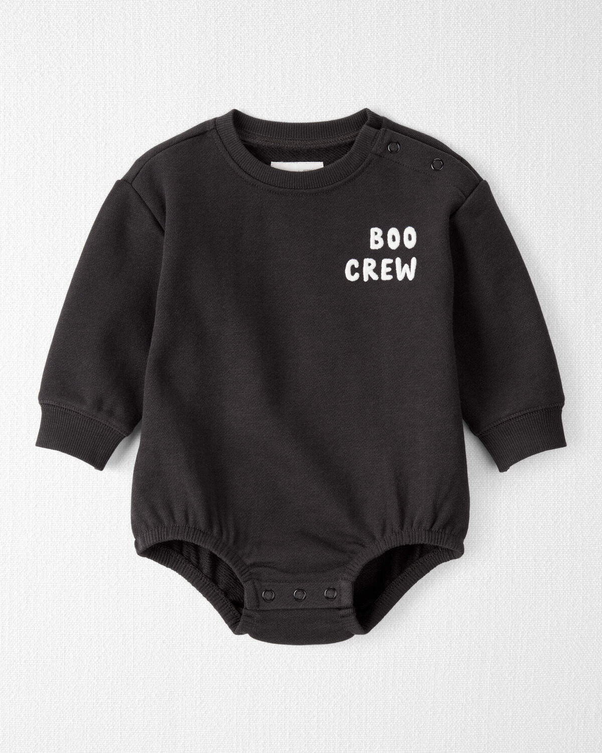 Baby Organic Cotton Boo Crew Bubble | Carter's Inc