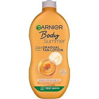 Garnier Summer Body Gradual Tan Moisturiser Deep, For A Radiant Sun Kissed Glow, Suitable For Fac... | Amazon (UK)