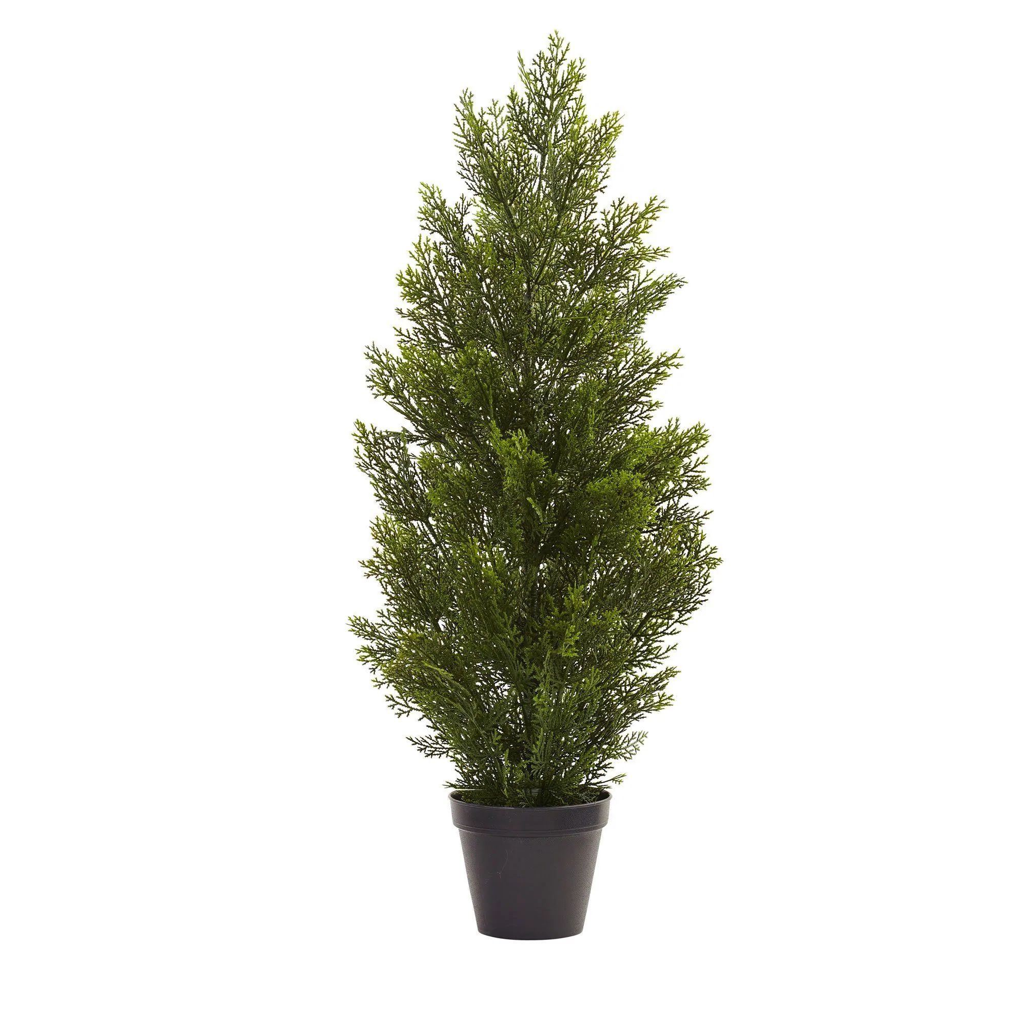 3’ Mini Cedar Pine Tree (Indoor/Outdoor) | Nearly Natural