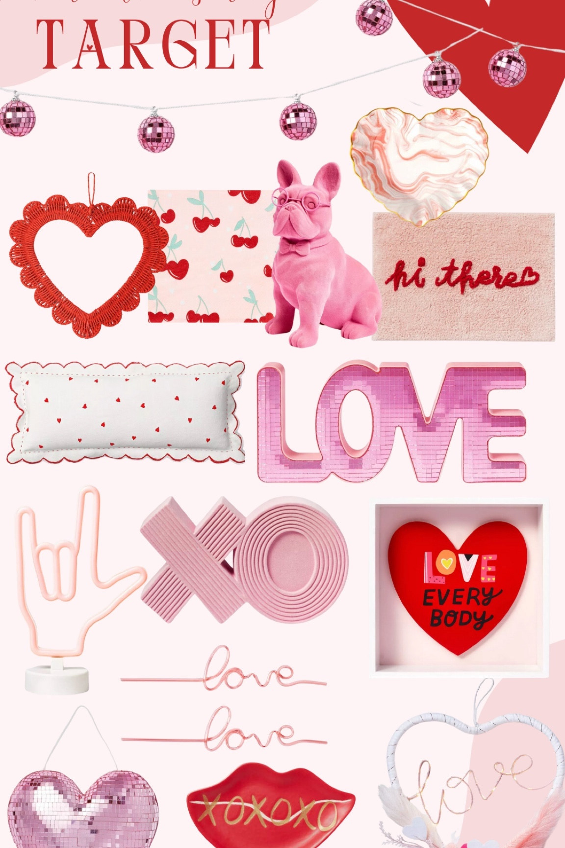 New Valentine’s Day release at Target #target #holiday #valentines #valentinesday #vday #love #peace #neonsign #hearts #pillows #disco #discoball #wreaths #party #home #decor #homedecor #partydecor #flocked #xo #new #newarrivals #newattarget

#LTKHoliday #LTKSeasonal #LTKparties