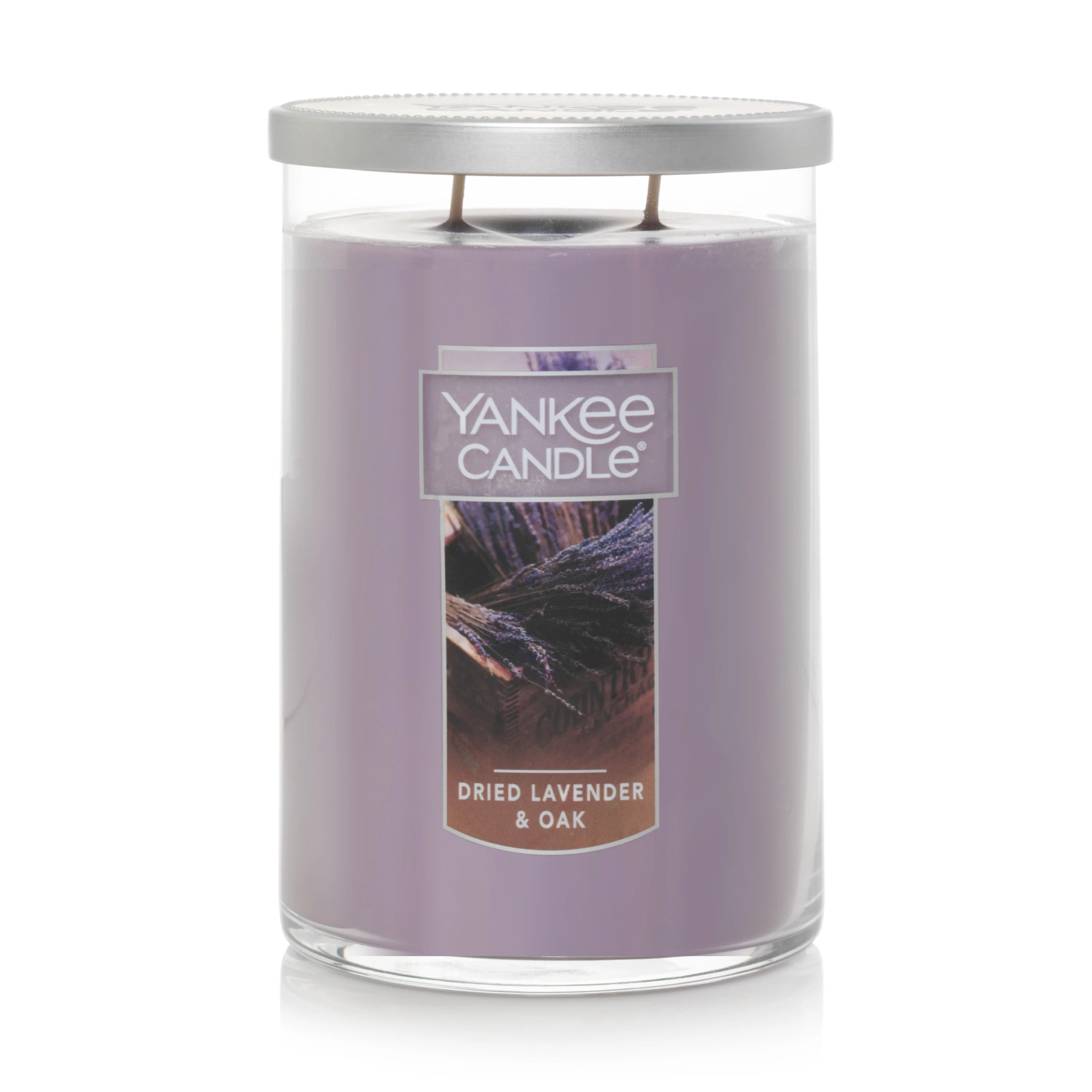 Yankee Candle Dried Lavender & Oak - Large 2-Wick Tumbler Scented Candle - Walmart.com | Walmart (US)