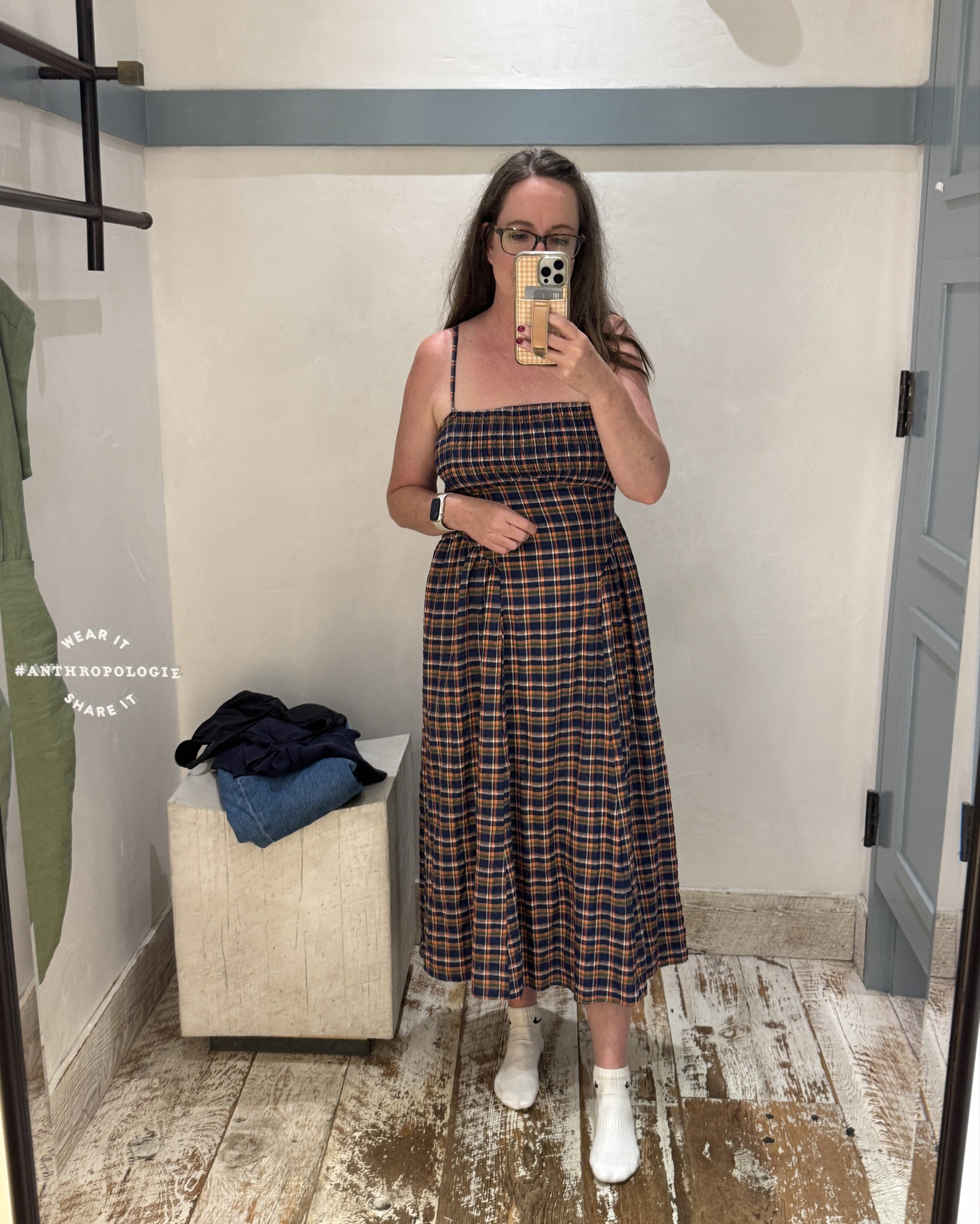 Absolutely loved this plaid sundress from Anthropologie. Perfect for summer but could work in fall with a cardigan! 

#LTKSaleAlert #LTKOver40 #LTKFindsUnder100