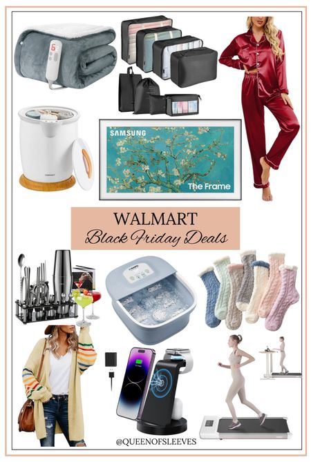 Walmart Black Friday deals!

Towel warmer, pajama set, frame tv, foot spa, cocktail set, fuzzy socks, cardigan, phone charging station, packing cubes, heated blanket, walking pad, sale alert, gift ideas

#LTKhome #LTKCyberWeek #LTKsalealert