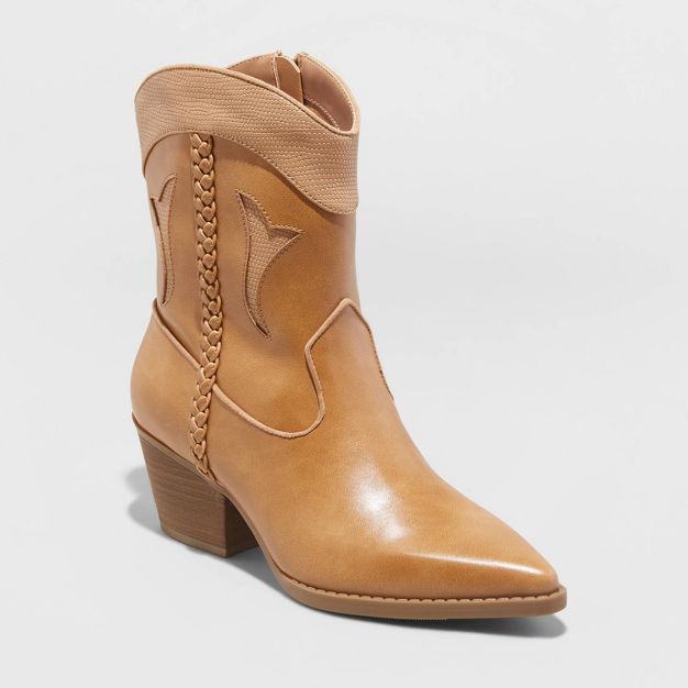 Women's Shana Cowboy Boots - Universal Thread™ | Target