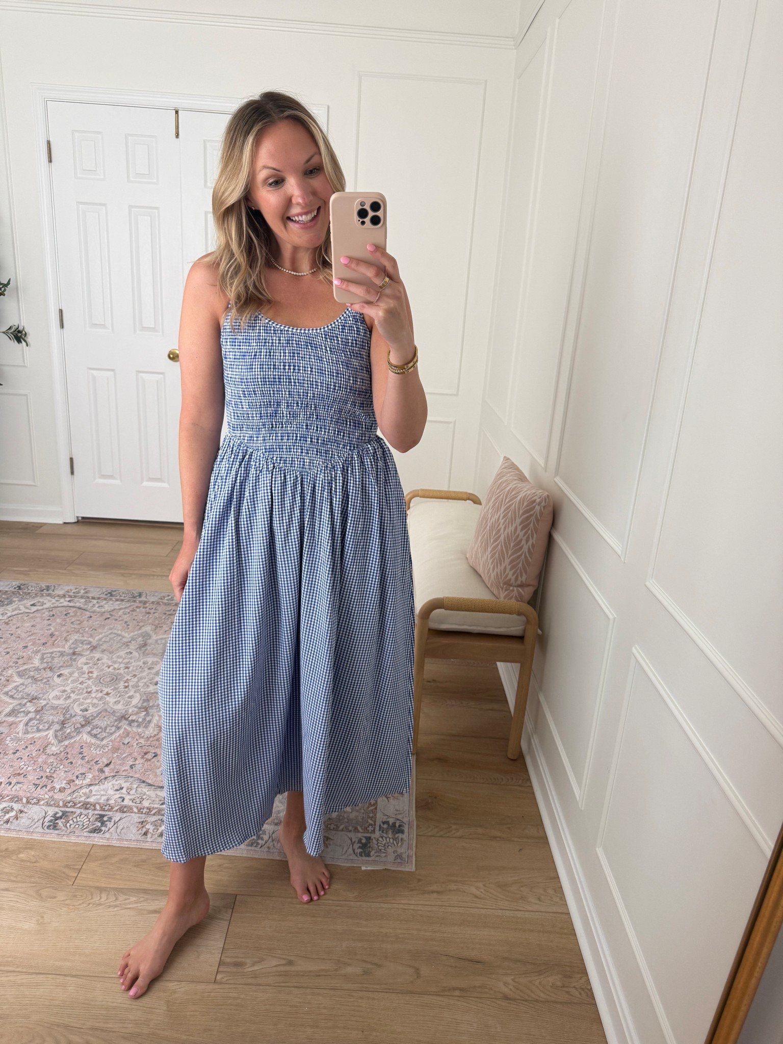 Summer dress - date night outfit - wearing a med 