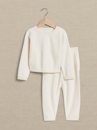 Romina Wool-Blend Sweater Lounge Set for Toddler | Banana Republic (US)