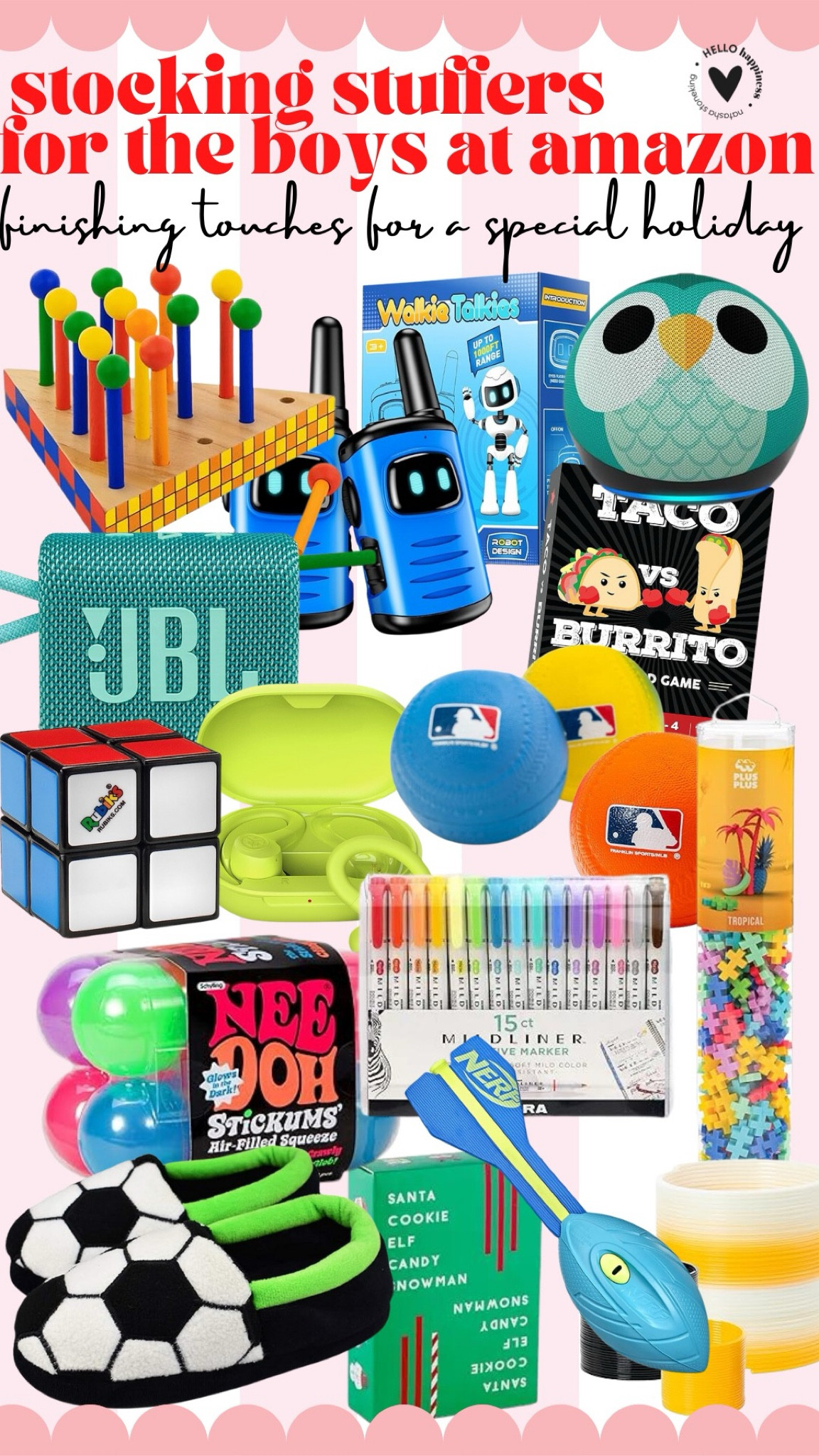 Stocking stuffers for the boys at Amazon 💙 finishing touches for a special holiday 

#LTKSeasonal #LTKGiftGuide #LTKHoliday