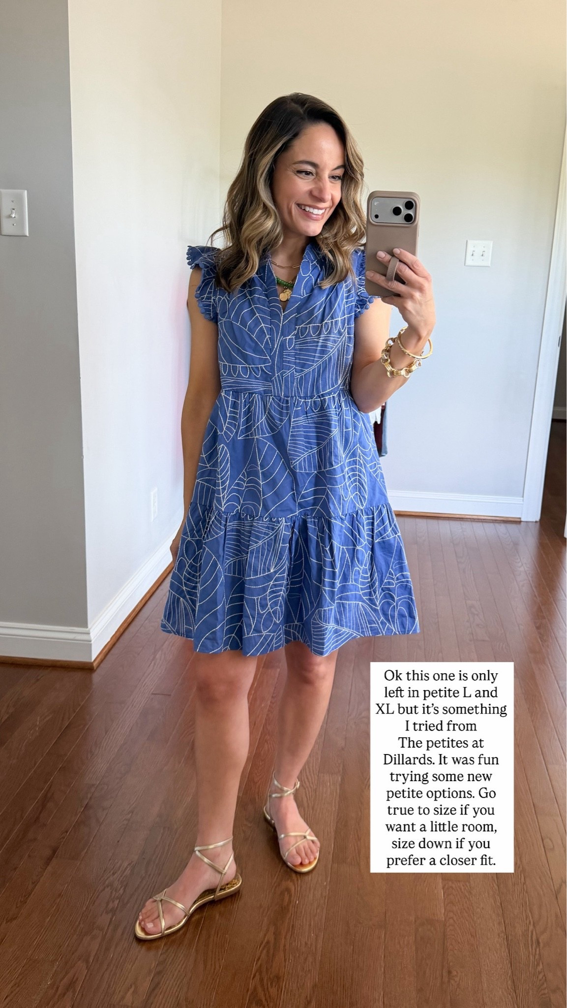 A round up of petite-friendly dresses and skirts that are still in stock (for now). 

Blue embroidered dress (Dillards): petite xs 

My measurements for reference: I’m 4’10” and 105lbs. My bust, waist, and hip measurement is 32”, 24”, and 36”.
